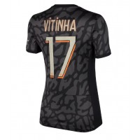 Paris Saint-Germain Vitinha Ferreira #17 Rezervni Dres za Ženska 2023-24 Kratak Rukav